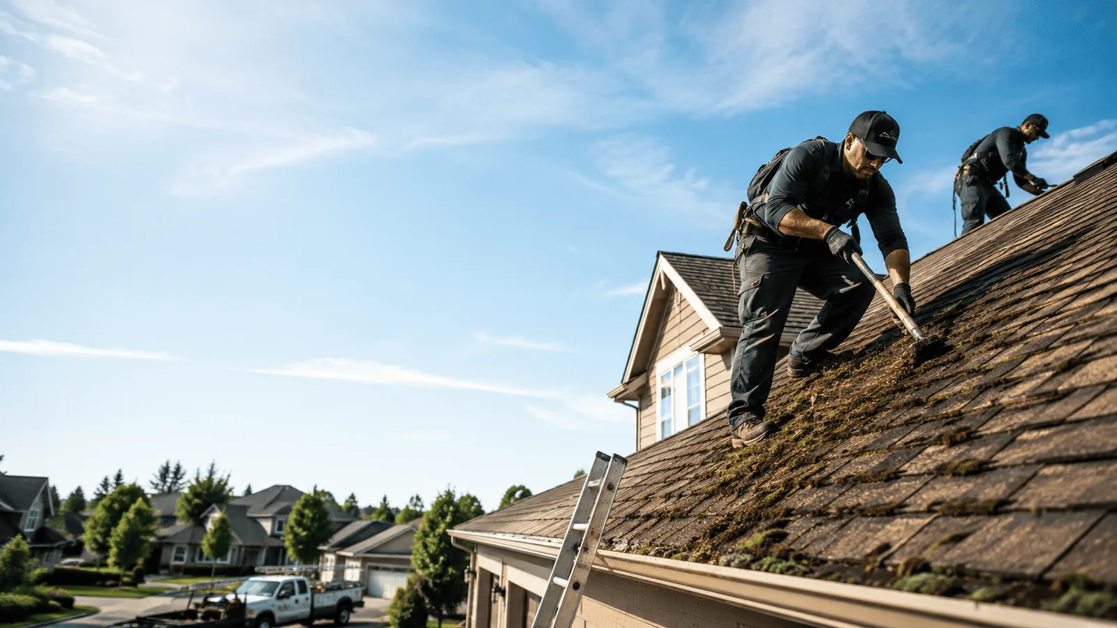 Roof Moss Removal in Porter Ranch, CA near me
